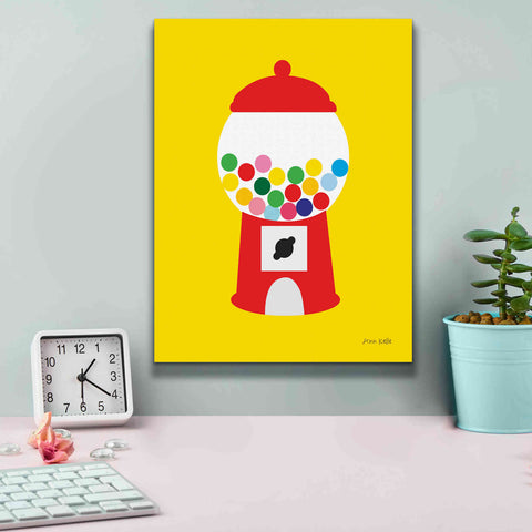Image of 'Gumball Machine' by Ann Kelle Designs, Canvas Wall Art,12 x 16