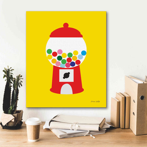 Image of 'Gumball Machine' by Ann Kelle Designs, Canvas Wall Art,20 x 24