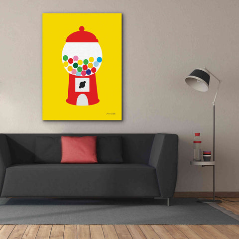 Image of 'Gumball Machine' by Ann Kelle Designs, Canvas Wall Art,40 x 54