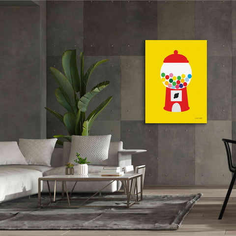 Image of 'Gumball Machine' by Ann Kelle Designs, Canvas Wall Art,40 x 54