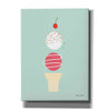 'Ice Cream and Cherry I' by Ann Kelle Designs, Canvas Wall Art,12x16x1.1x0,20x24x1.1x0,26x30x1.74x0,40x54x1.74x0