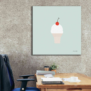 'Ice Cream Cone II' by Ann Kelle Designs, Canvas Wall Art,37 x 37