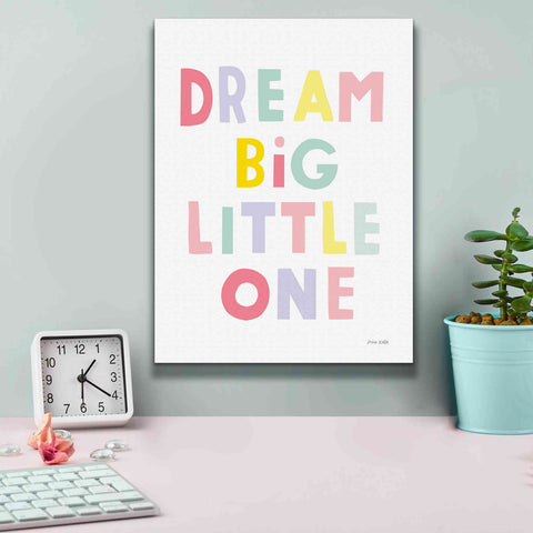 Image of 'Dream Big Little One' by Ann Kelle Designs, Canvas Wall Art,12 x 16