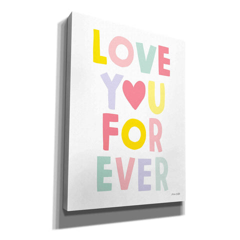 Image of 'Love You Forever' by Ann Kelle Designs, Canvas Wall Art,12x16x1.1x0,20x24x1.1x0,26x30x1.74x0,40x54x1.74x0