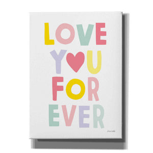 'Love You Forever' by Ann Kelle Designs, Canvas Wall Art,12x16x1.1x0,20x24x1.1x0,26x30x1.74x0,40x54x1.74x0