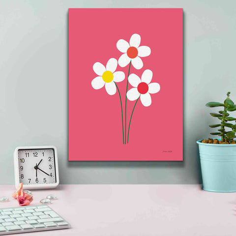 Image of 'Daisies I' by Ann Kelle Designs, Canvas Wall Art,12 x 16