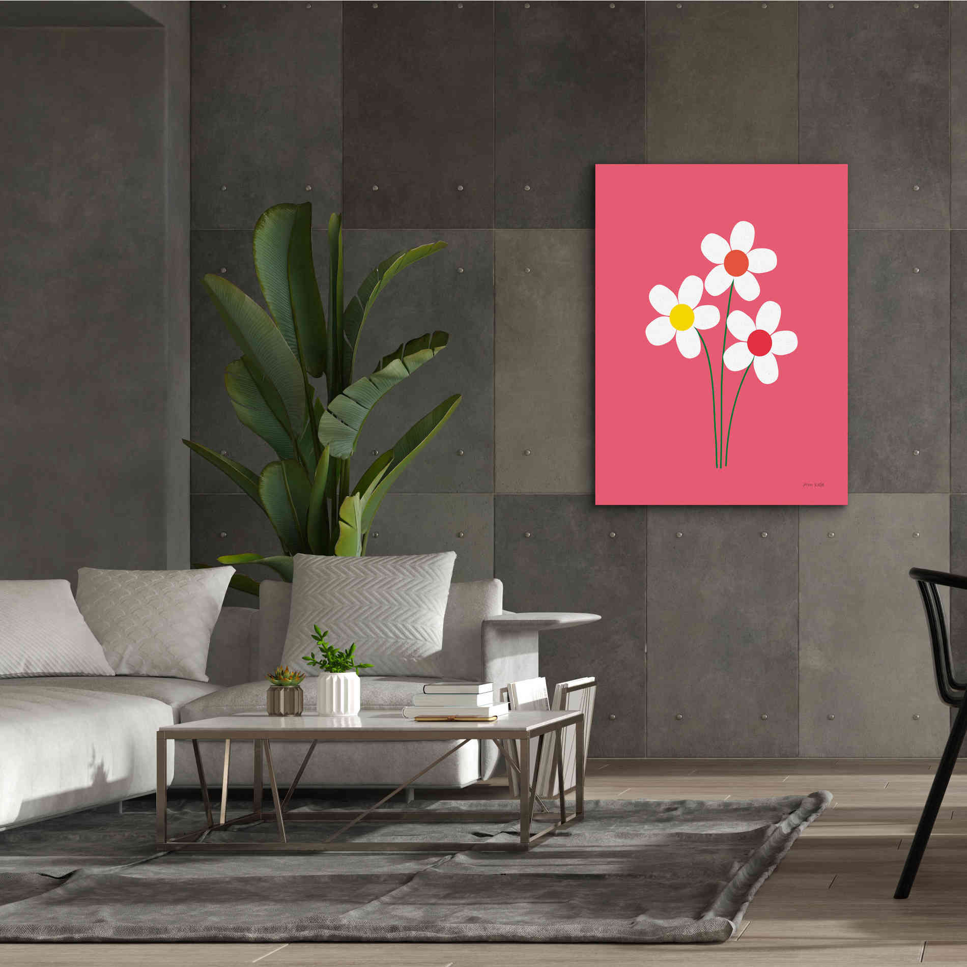 'Daisies I' by Ann Kelle Designs, Canvas Wall Art,40 x 54