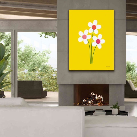 Image of 'Daisies II' by Ann Kelle Designs, Canvas Wall Art,40 x 54