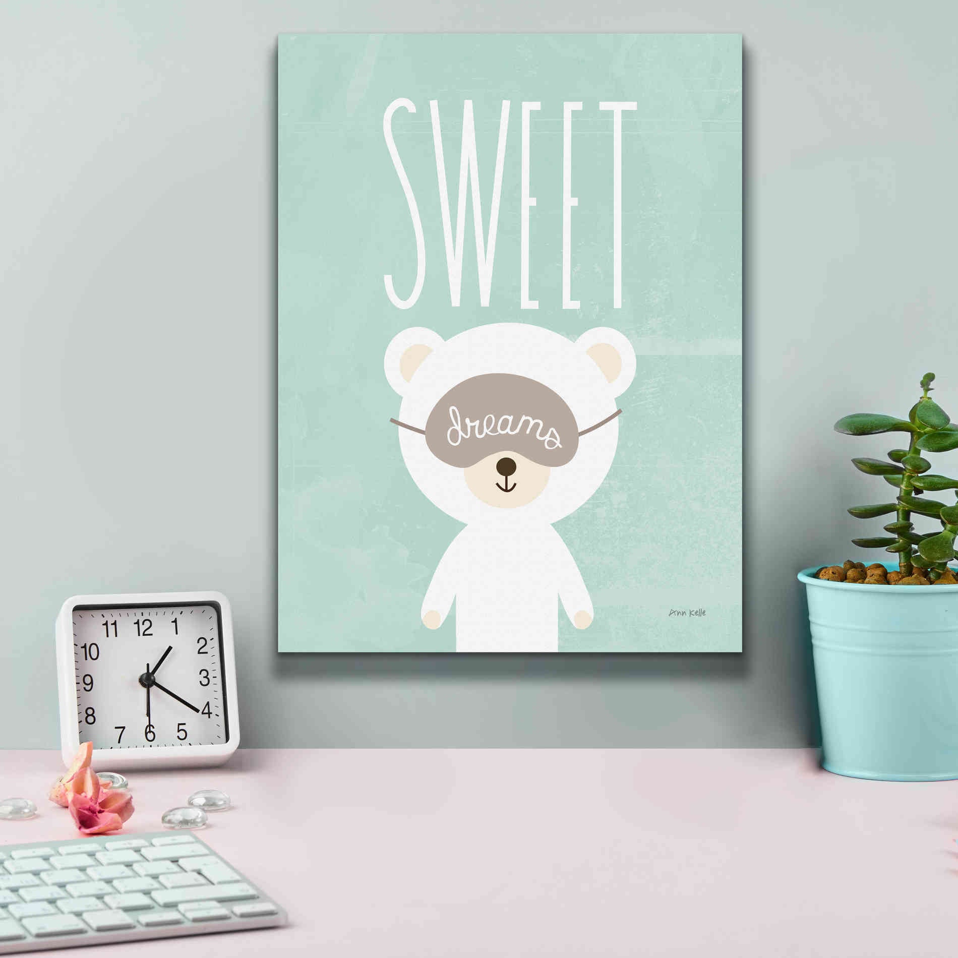 'Sweet Dreams' by Ann Kelle Designs, Canvas Wall Art,12 x 16