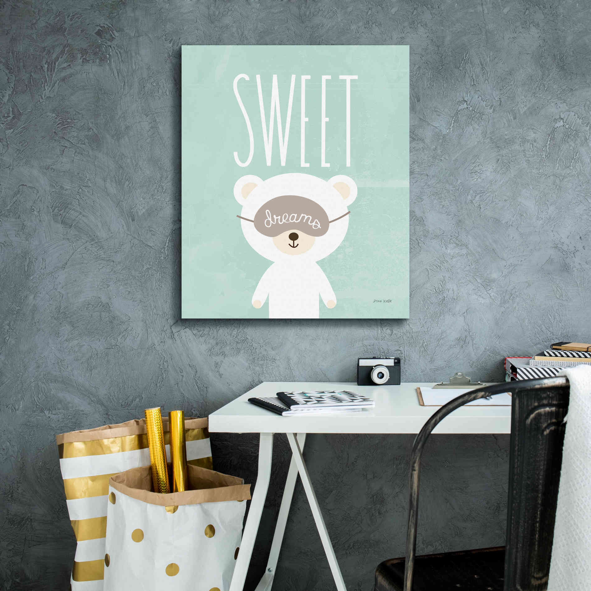 'Sweet Dreams' by Ann Kelle Designs, Canvas Wall Art,20 x 24