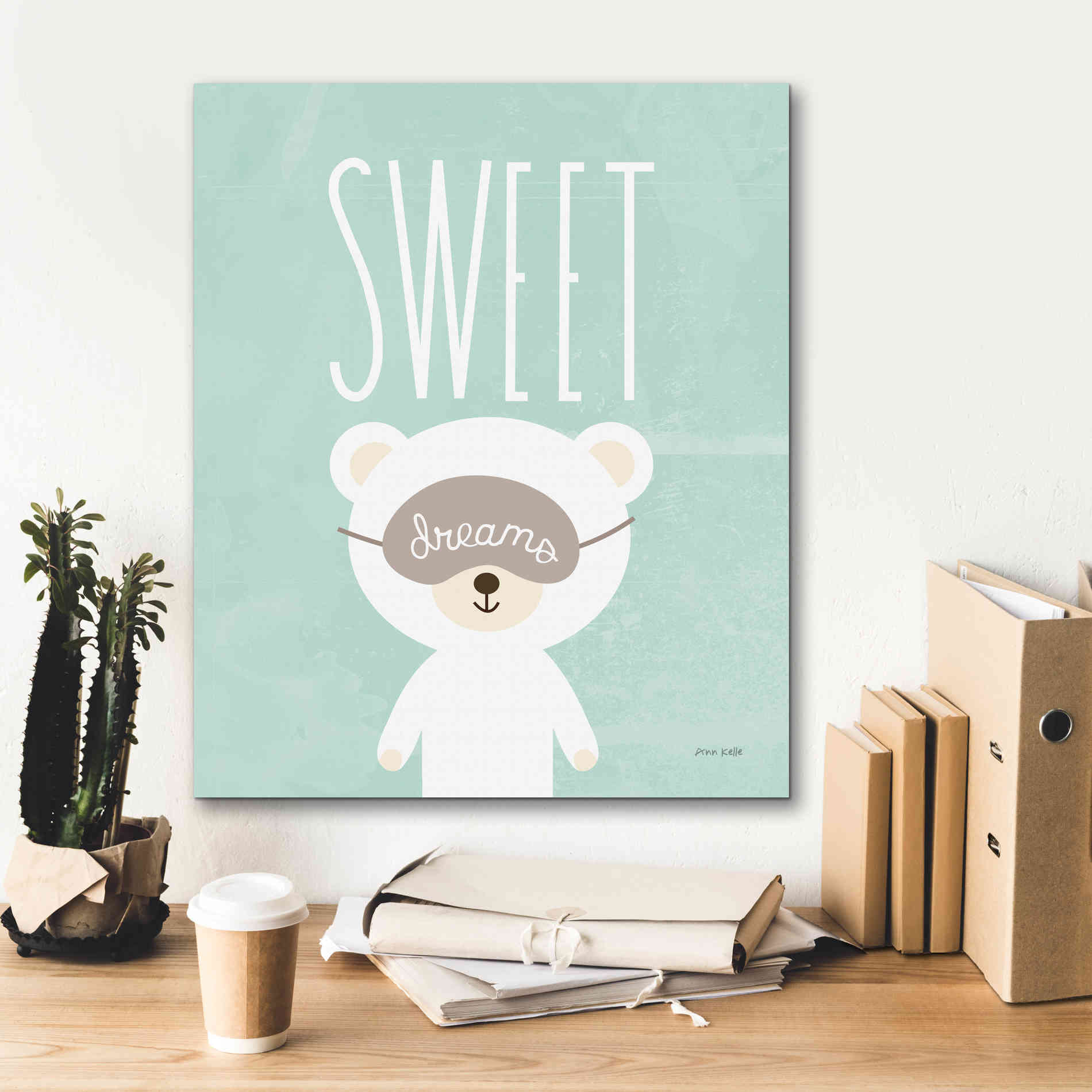 'Sweet Dreams' by Ann Kelle Designs, Canvas Wall Art,20 x 24