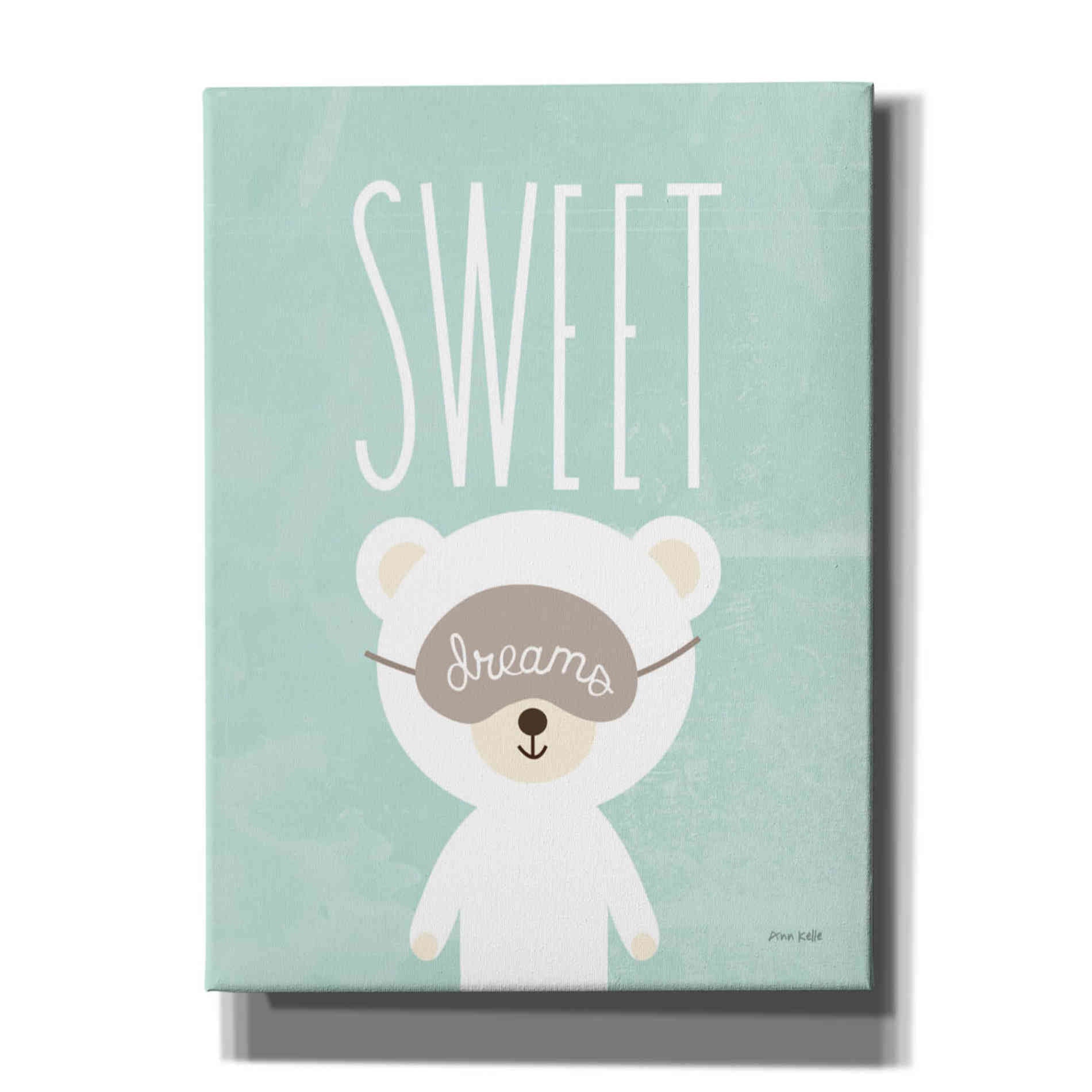 'Sweet Dreams' by Ann Kelle Designs, Canvas Wall Art,12x16x1.1x0,20x24x1.1x0,26x30x1.74x0,40x54x1.74x0