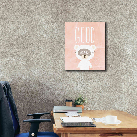 Image of 'Goodnight' by Ann Kelle Designs, Canvas Wall Art,20 x 24