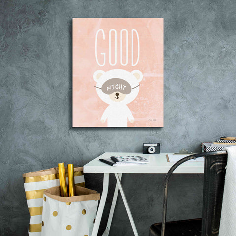 Image of 'Goodnight' by Ann Kelle Designs, Canvas Wall Art,20 x 24