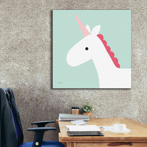 Image of 'Unicorn' by Ann Kelle Designs, Canvas Wall Art,37 x 37