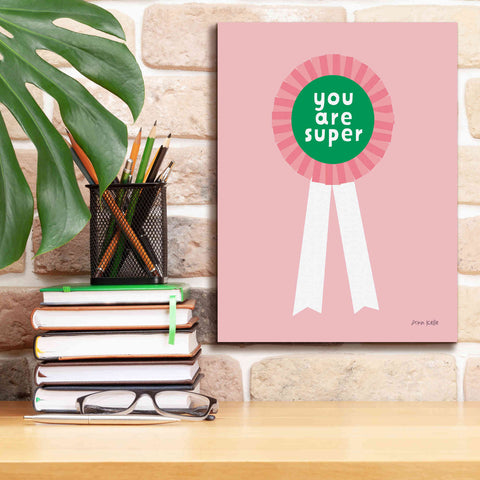 Image of 'Super Award' by Ann Kelle Designs, Canvas Wall Art,12 x 16