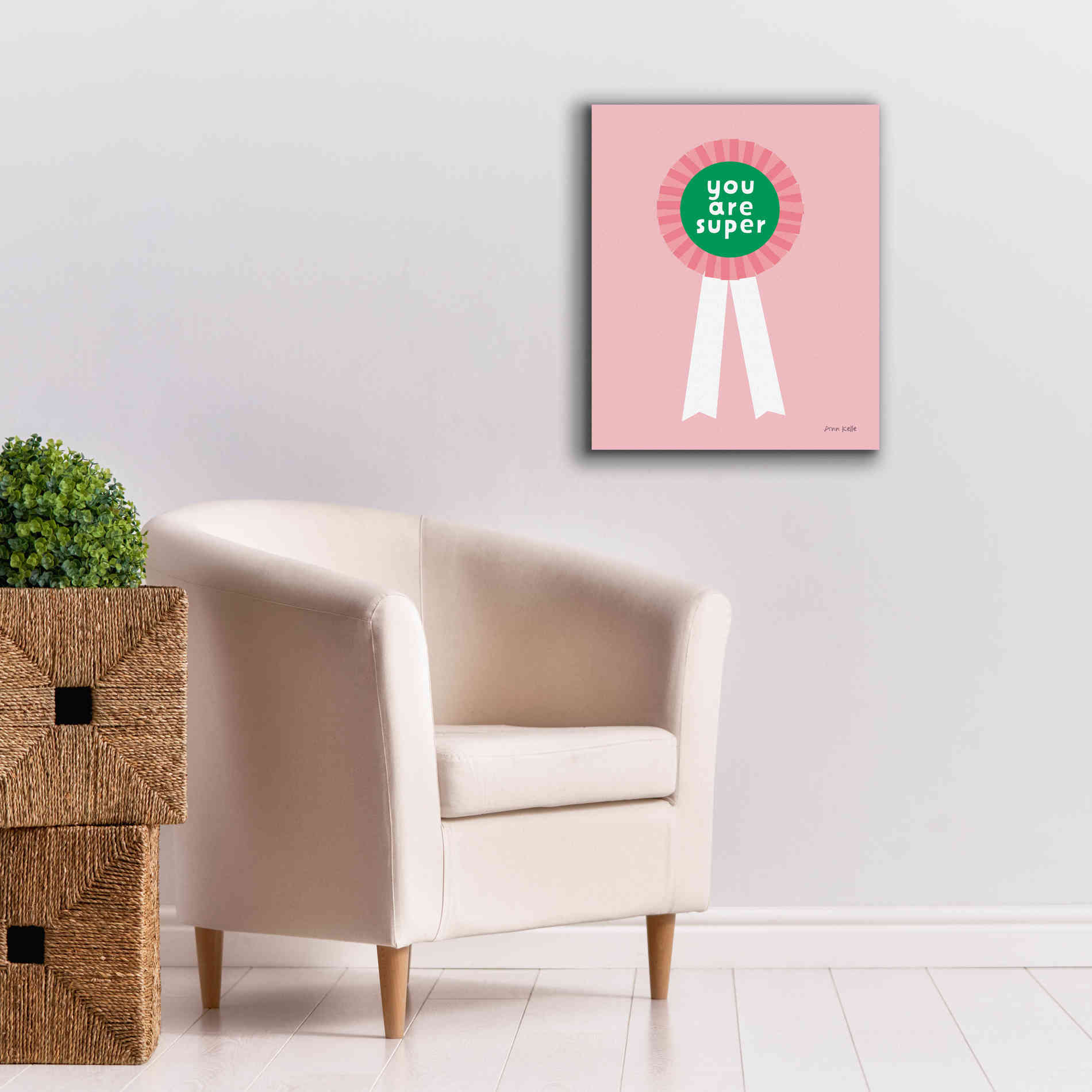 'Super Award' by Ann Kelle Designs, Canvas Wall Art,20 x 24