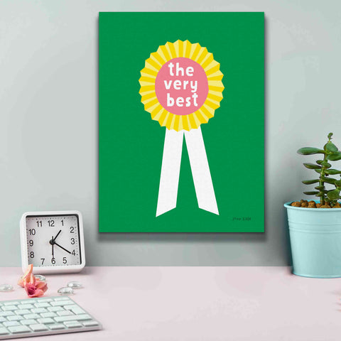 Image of 'Very Best Award' by Ann Kelle Designs, Canvas Wall Art,12 x 16