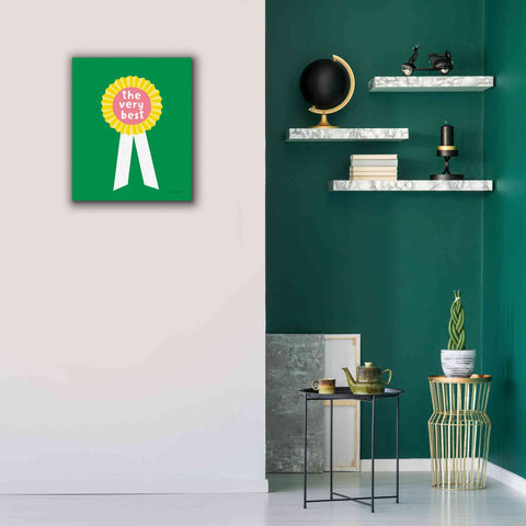 Image of 'Very Best Award' by Ann Kelle Designs, Canvas Wall Art,20 x 24