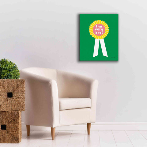 Image of 'Very Best Award' by Ann Kelle Designs, Canvas Wall Art,20 x 24