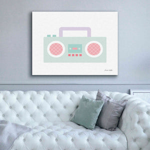 'Boombox' by Ann Kelle Designs, Canvas Wall Art,54 x 40