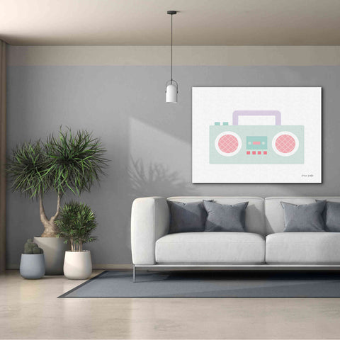Image of 'Boombox' by Ann Kelle Designs, Canvas Wall Art,54 x 40
