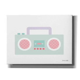 'Boombox' by Ann Kelle Designs, Canvas Wall Art,16x12x1.1x0,26x18x1.1x0,34x26x1.74x0,54x40x1.74x0