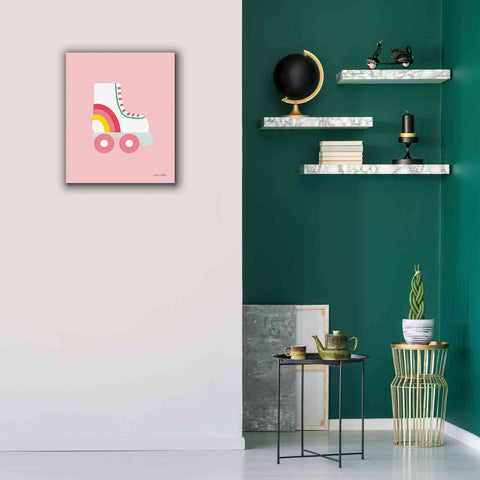 Image of 'Rollerskate' by Ann Kelle Designs, Canvas Wall Art,20 x 24