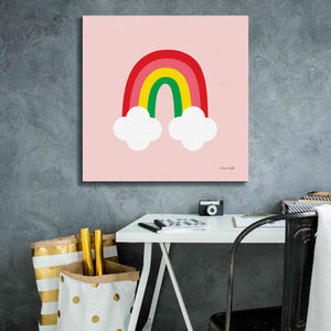 'Bright Rainbow II' by Ann Kelle Designs, Canvas Wall Art,26 x 26