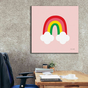 'Bright Rainbow II' by Ann Kelle Designs, Canvas Wall Art,37 x 37