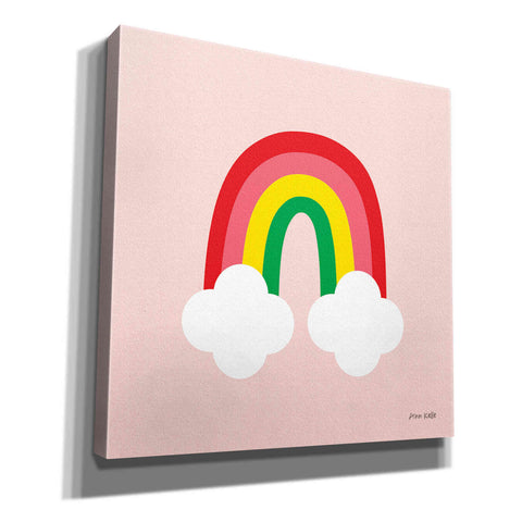 Image of 'Bright Rainbow II' by Ann Kelle Designs, Canvas Wall Art,12x12x1.1x0,18x18x1.1x0,26x26x1.74x0,37x37x1.74x0