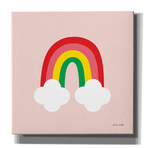 'Bright Rainbow II' by Ann Kelle Designs, Canvas Wall Art,12x12x1.1x0,18x18x1.1x0,26x26x1.74x0,37x37x1.74x0