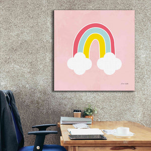 'His Rainbow' by Ann Kelle Designs, Canvas Wall Art,37 x 37