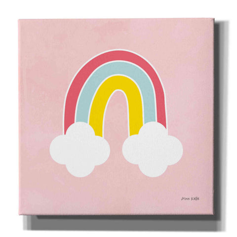 Image of 'His Rainbow' by Ann Kelle Designs, Canvas Wall Art,12x12x1.1x0,18x18x1.1x0,26x26x1.74x0,37x37x1.74x0