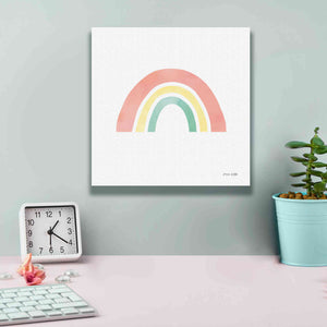 'Pastel Rainbow I' by Ann Kelle Designs, Canvas Wall Art,12 x 12