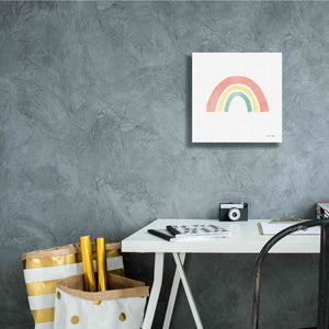 'Pastel Rainbow I' by Ann Kelle Designs, Canvas Wall Art,12 x 12