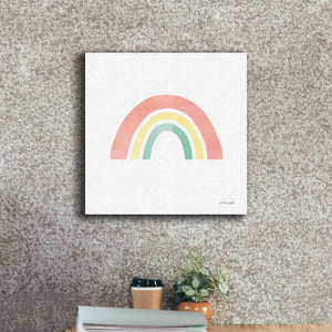 'Pastel Rainbow I' by Ann Kelle Designs, Canvas Wall Art,18 x 18