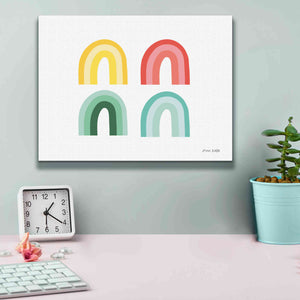 'Rainbow Colors I' by Ann Kelle Designs, Canvas Wall Art,16 x 12