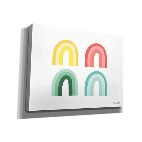 Image of 'Rainbow Colors I' by Ann Kelle Designs, Canvas Wall Art,16x12x1.1x0,26x18x1.1x0,34x26x1.74x0,54x40x1.74x0