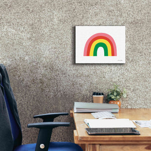 'Rainbow I' by Ann Kelle Designs, Canvas Wall Art,16 x 12