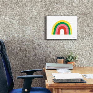 'Rainbow II' by Ann Kelle Designs, Canvas Wall Art,16 x 12