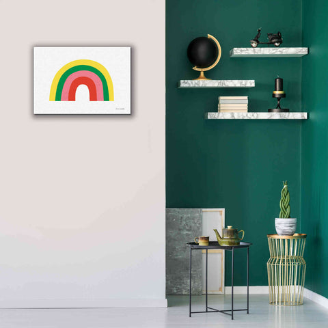 Image of 'Rainbow II' by Ann Kelle Designs, Canvas Wall Art,26 x 18