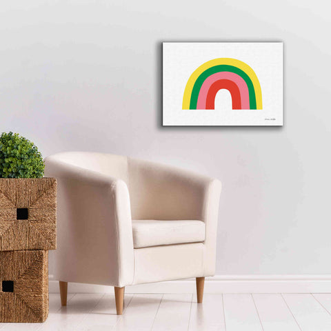 Image of 'Rainbow II' by Ann Kelle Designs, Canvas Wall Art,26 x 18