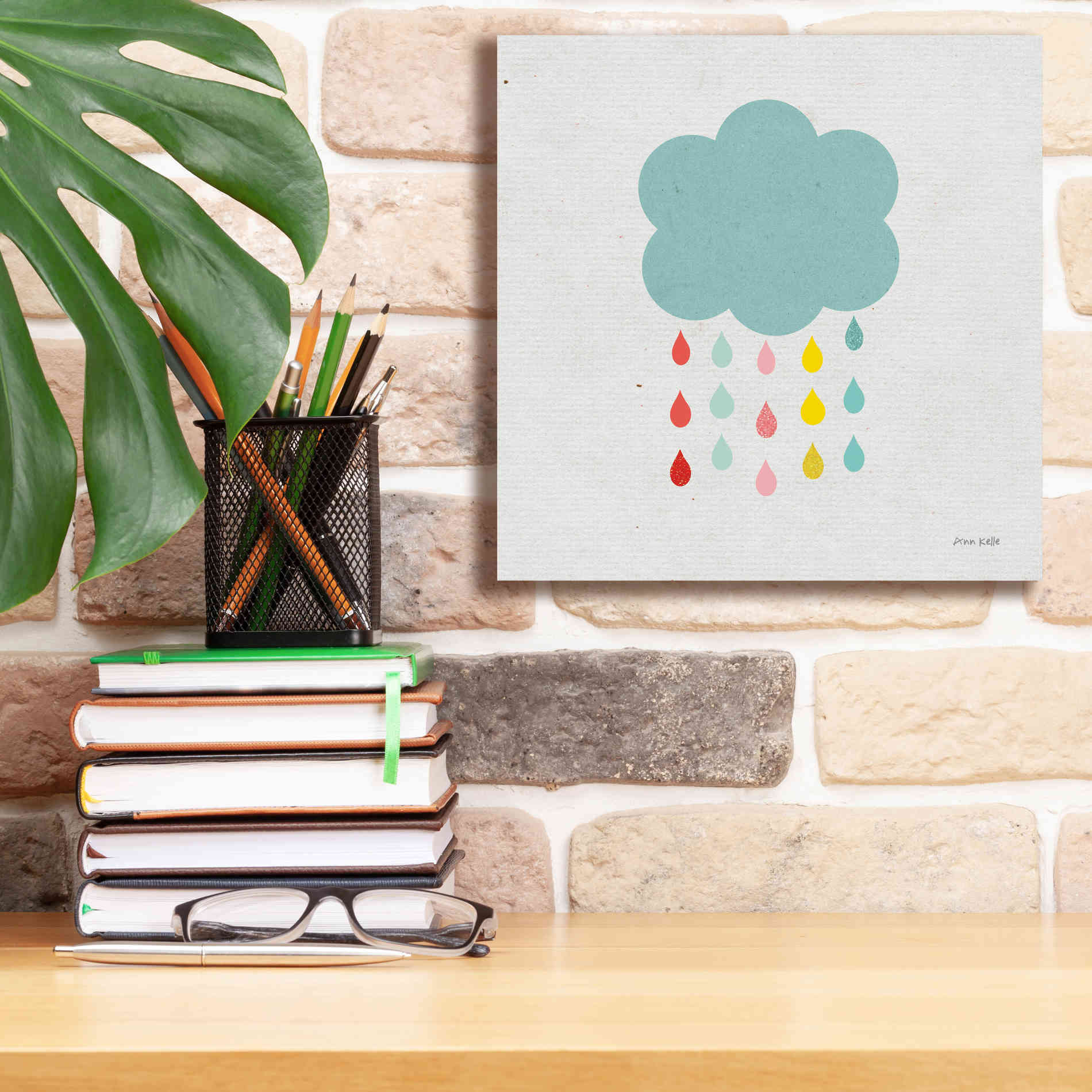 'Cloud I' by Ann Kelle Designs, Canvas Wall Art,12 x 12