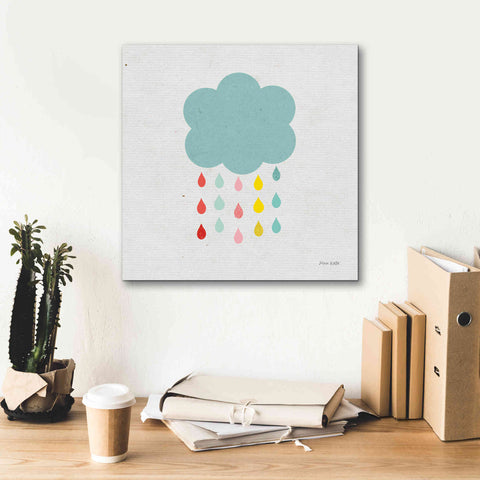 Image of 'Cloud I' by Ann Kelle Designs, Canvas Wall Art,18 x 18