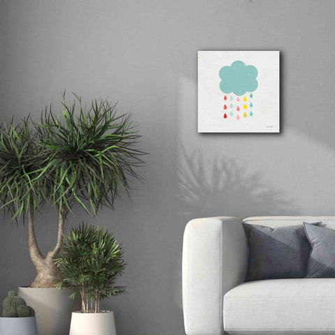 Image of 'Cloud I' by Ann Kelle Designs, Canvas Wall Art,18 x 18