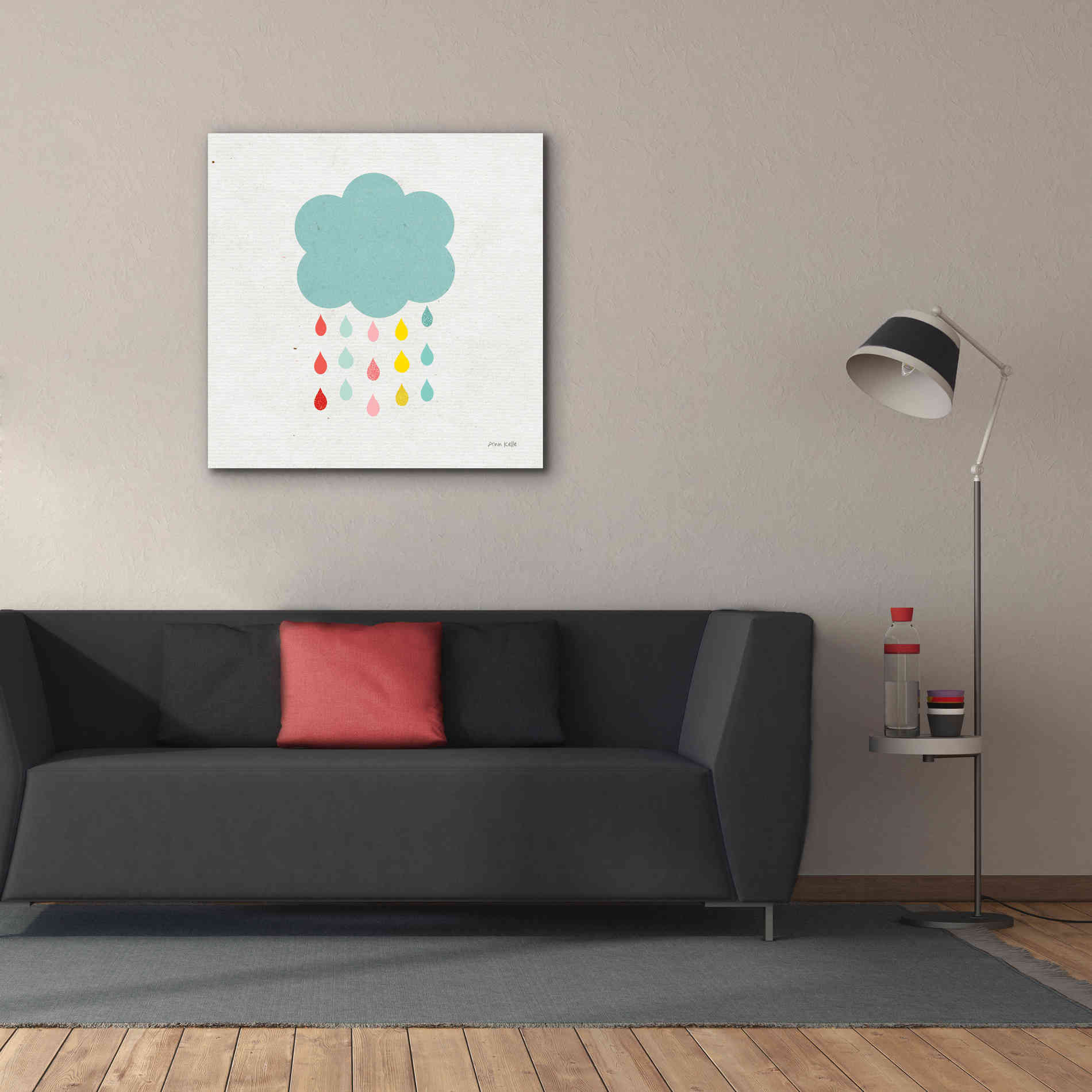 'Cloud I' by Ann Kelle Designs, Canvas Wall Art,37 x 37