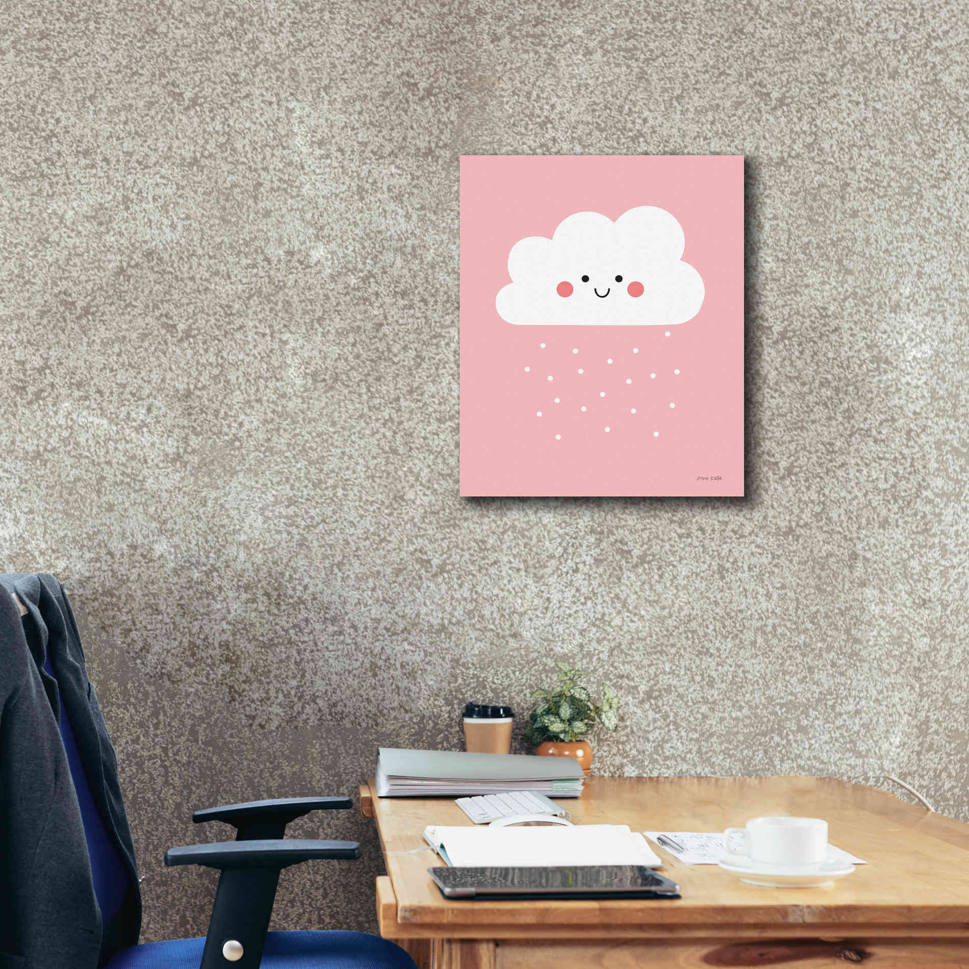 'Happy Cloud I' by Ann Kelle Designs, Canvas Wall Art,20 x 24