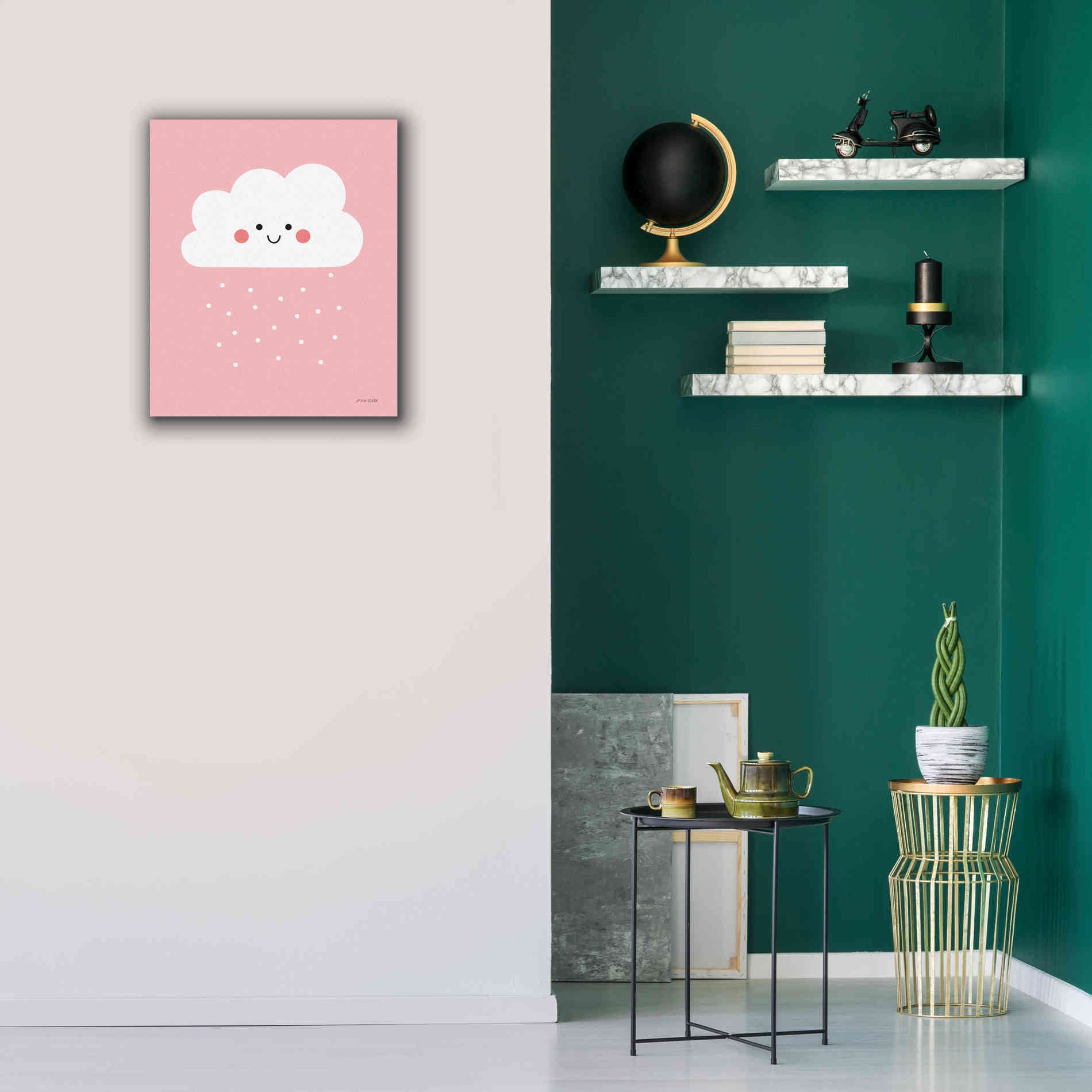 'Happy Cloud I' by Ann Kelle Designs, Canvas Wall Art,20 x 24