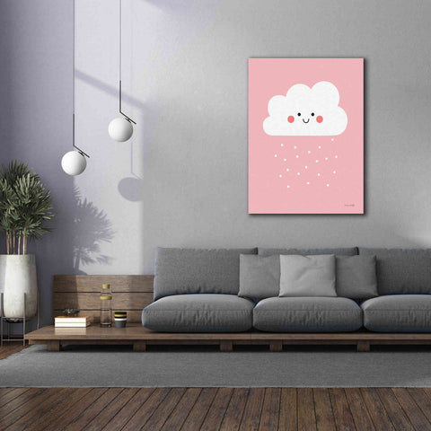 Image of 'Happy Cloud I' by Ann Kelle Designs, Canvas Wall Art,40 x 54
